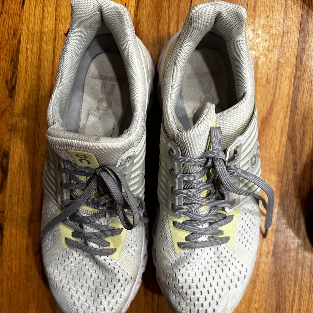 One pair of OC tennis shoes.  Wore maybe a dozen times.